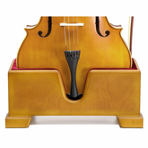 4/4 Cello Base Stand – Sturdy with Soft Lining, Natural Color