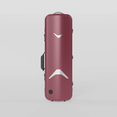 Quantum Oblong Violin Case Imperial Red - Black Negri