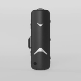 Negri Quantum Oblong Violin Case - Onyx Black&Black