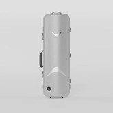Negri Quantum Oblong Violin Case - Stone Grey/Black