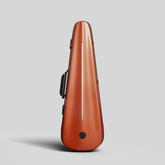 Negri Vulcano Carbon Fiber Triangular Violin Case – Lamborghini Orange