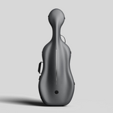 Negri Vulcano High-Density Carbon Fiber Cello Case - Mercedes Matte Gray
