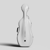 Negri Vulcano High-Density Carbon Fiber Cello Case - Pearl Silver Bentley