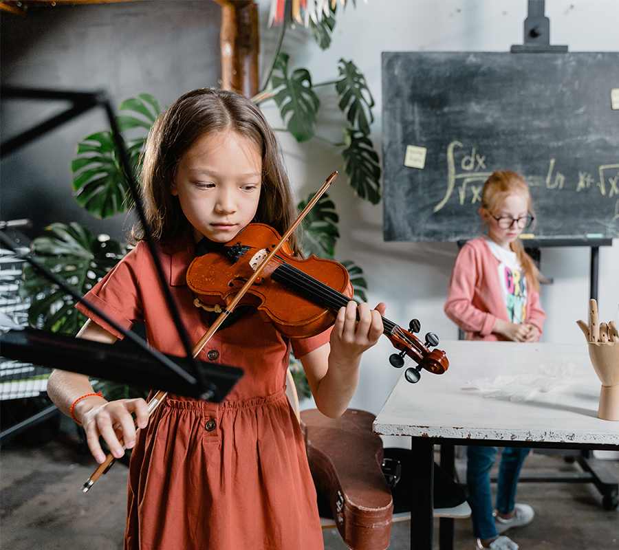 As parents, how can you help your child learn the violin?