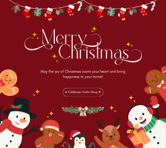 A Christmas Message from Fiddlover Violin Shop 2025