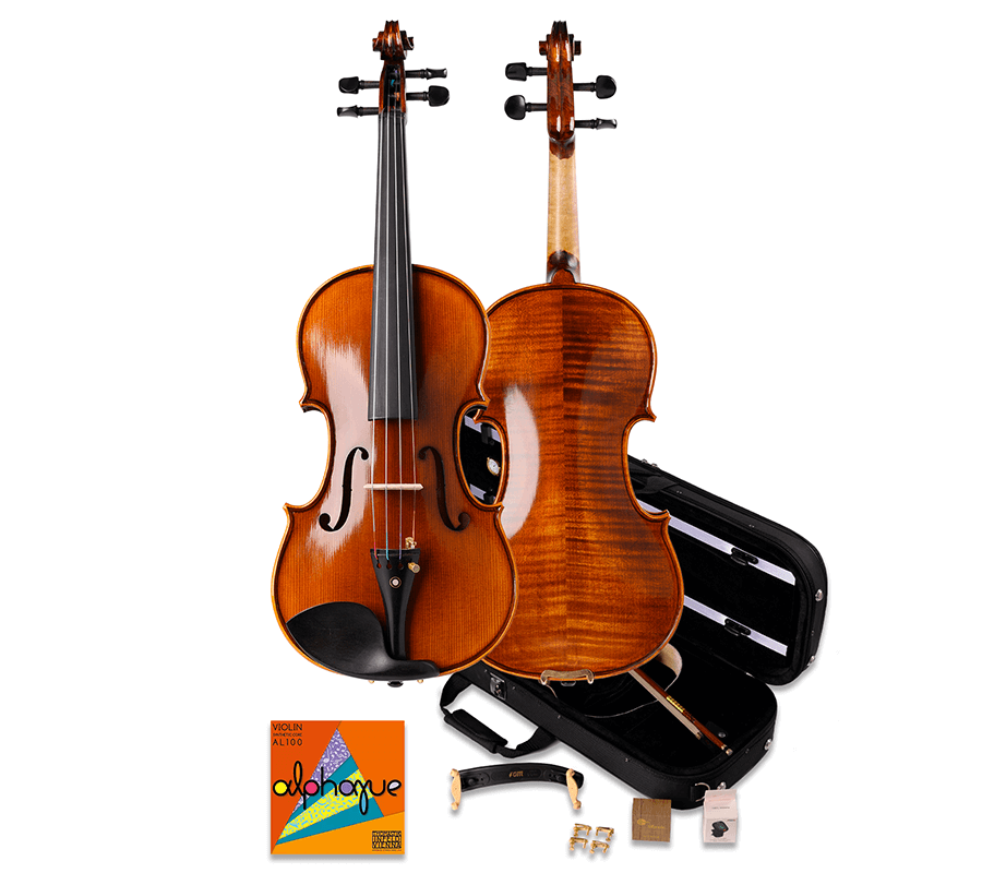 The L017 intermediate violin, which continues to sell well, is only $599