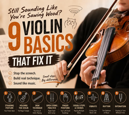 Still Sounding Like You're Sawing Wood? 9 Violin Basics That Fix It