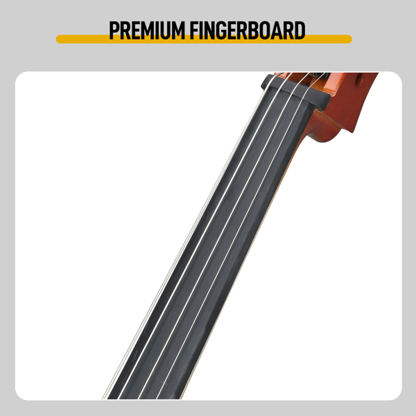 4/4 Classic Electric Cello – Luxurious Natural Wood Finish