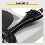 4/4 Entry-Level White Electric Violin Set