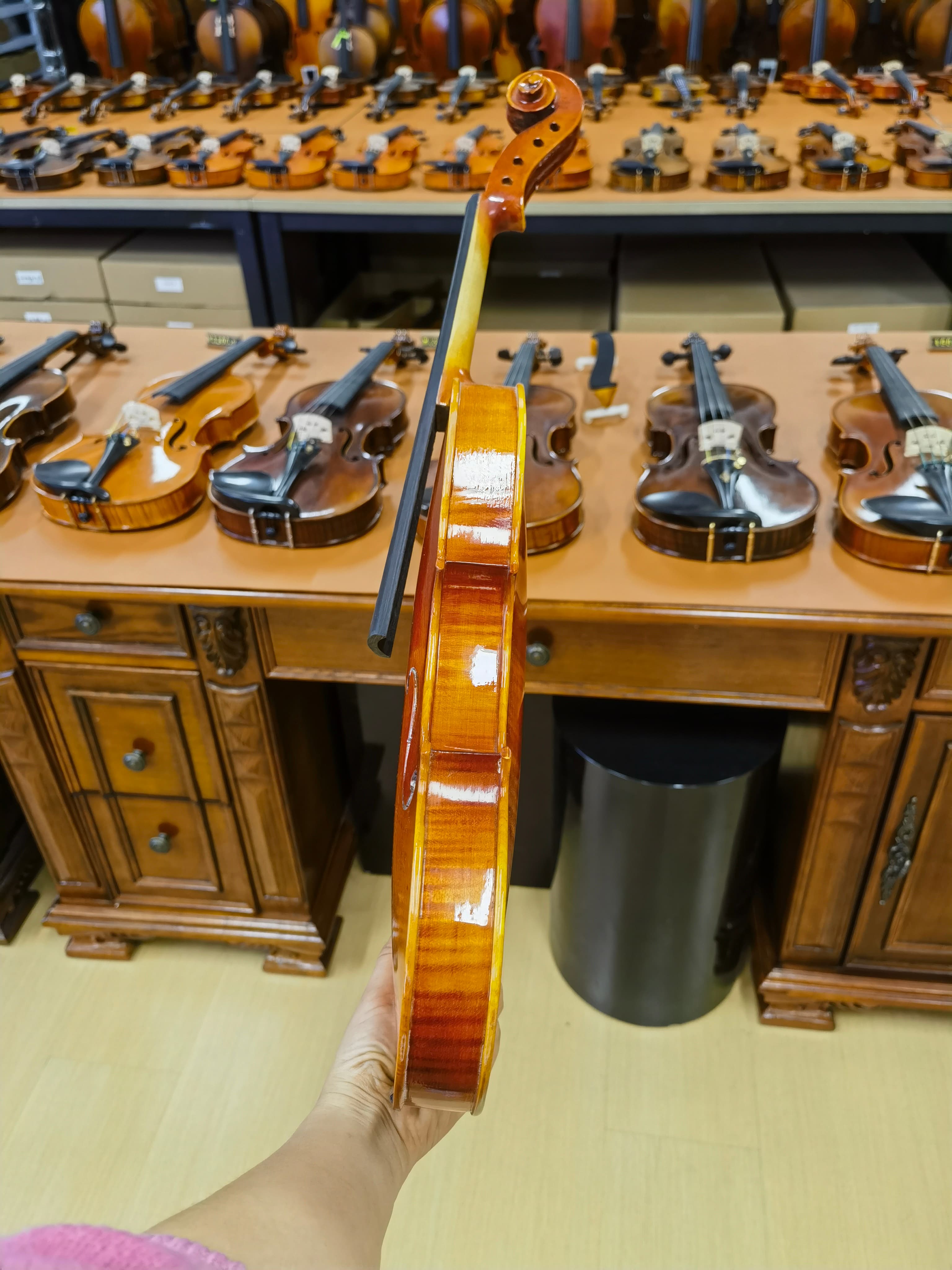 Luxury Full-Size(4/4) Beginner Violin Outfit for Adult&Student Q042 (Out of print) 8