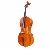 4/4 Entry-Level Cello – Natural Wood Clear Finish