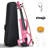 4/4 Entry-Level Pink Electric Violin Set