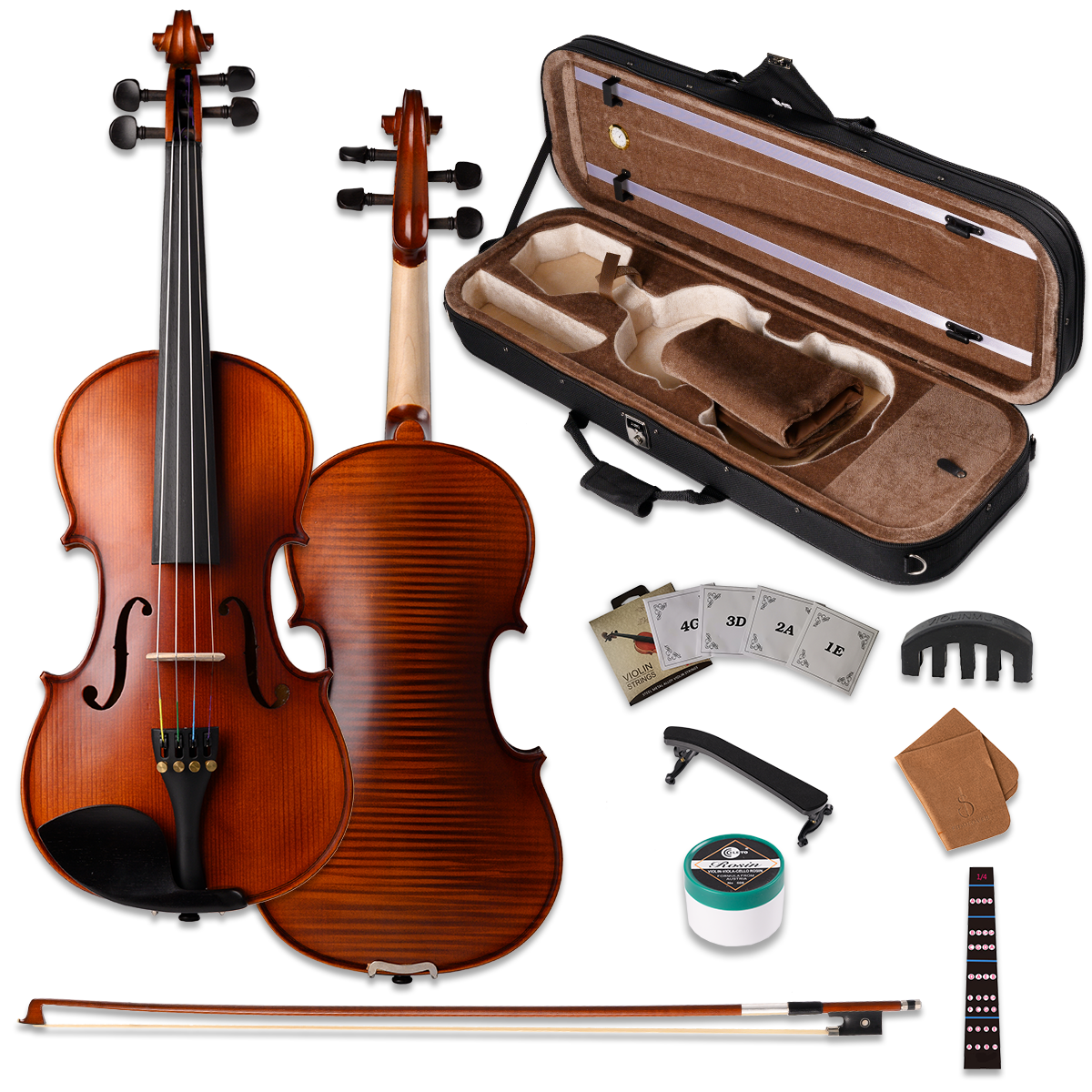 Best Value Q033 Beginner Violin Outfit | High Performance, Low Cost