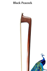 Brazilwood Violin Bow Peacock Carved Frog Elegant Quality B202