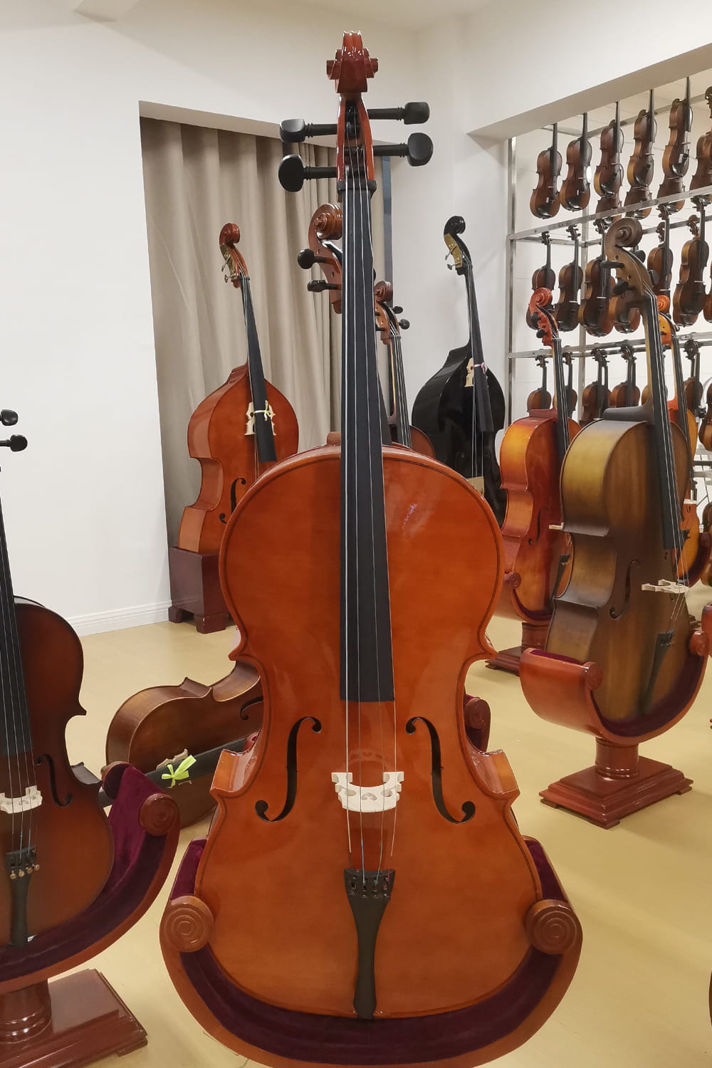 Fiddlover Entry Level Cello Outfit CI4 (Solid Wood)