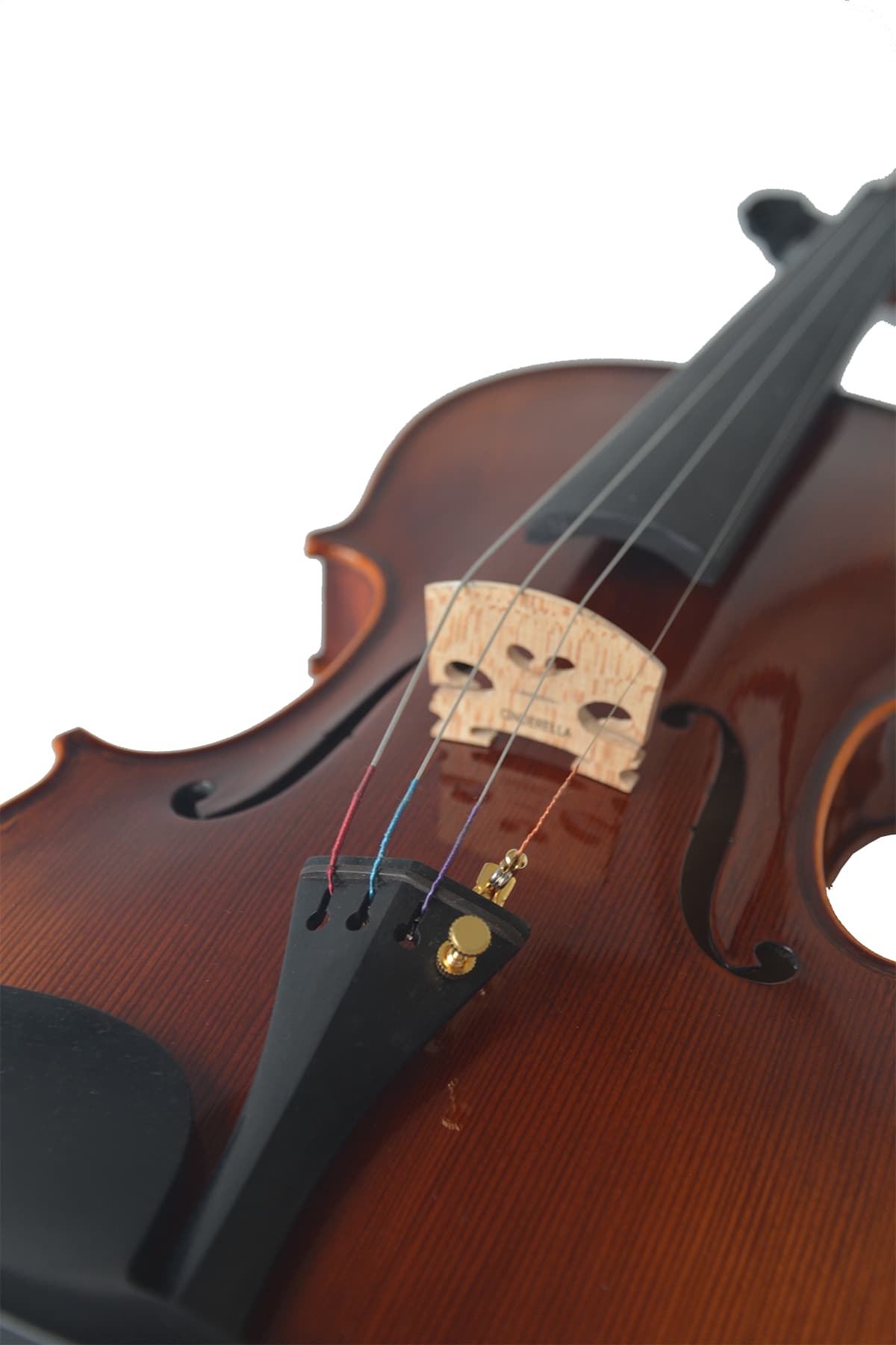 Advanced Flamed Maple Beginner Violin Outfit L019
