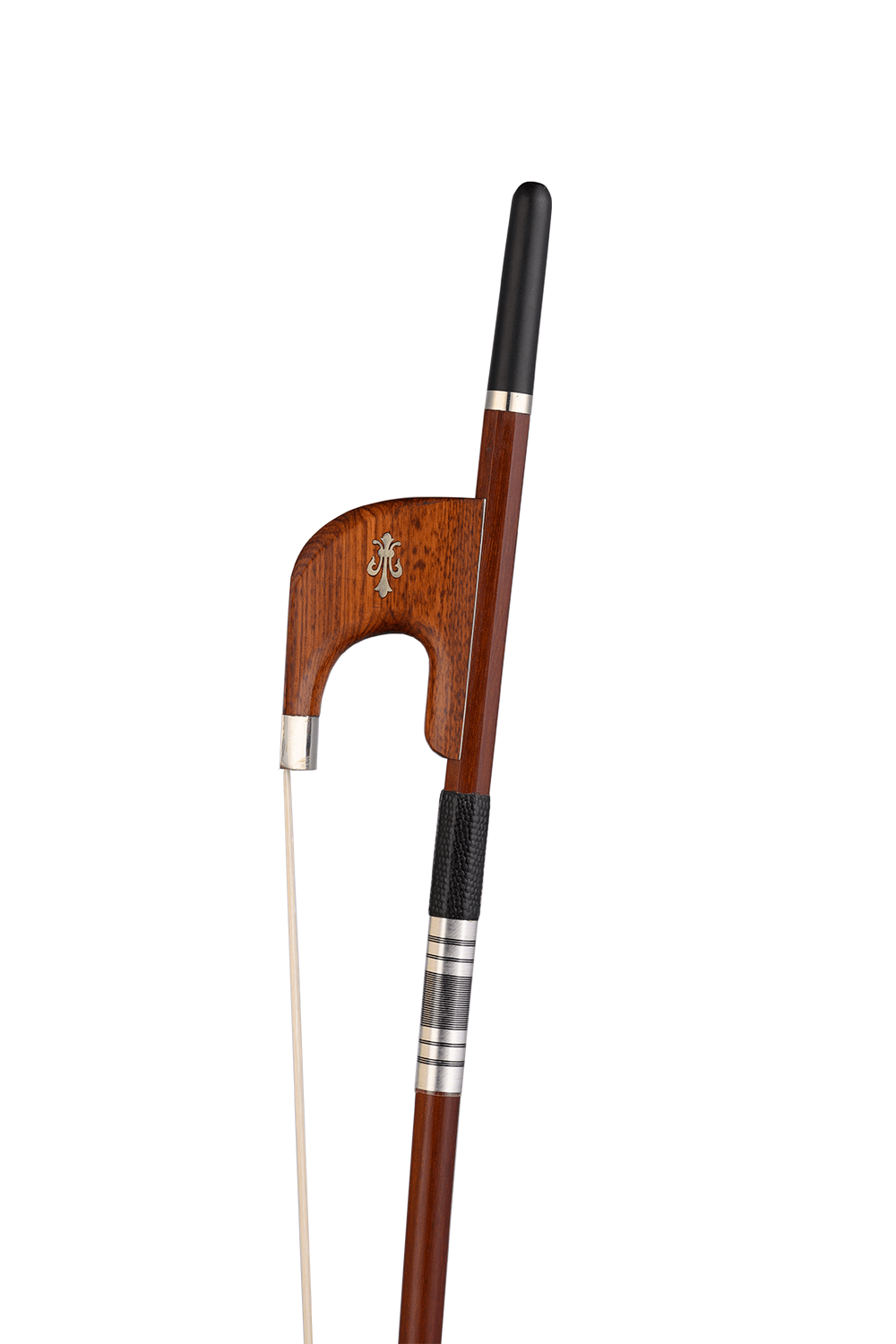 B1173 German Double Bass Bow | Brazilian Wood & Snakewood Frog ...