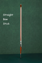 Premium Brazilian Wood German Bass Bow – Elegant Snakewood Frog 3