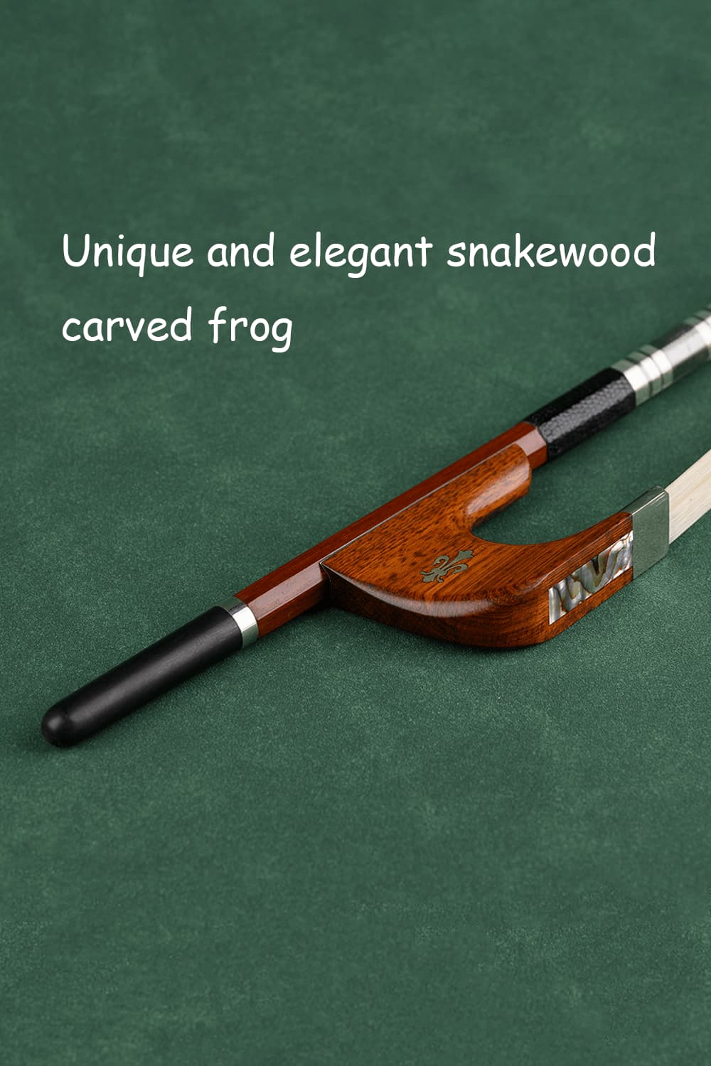 Heritage German Bass Bow | Hand-Finished in Private Studio 6