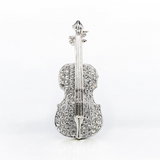 Beautiful Gift Creative Violin Brooch V4