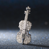 Beautiful Gift Creative Violin Brooch V4-1