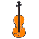 Orange Violin Brooch V7-1