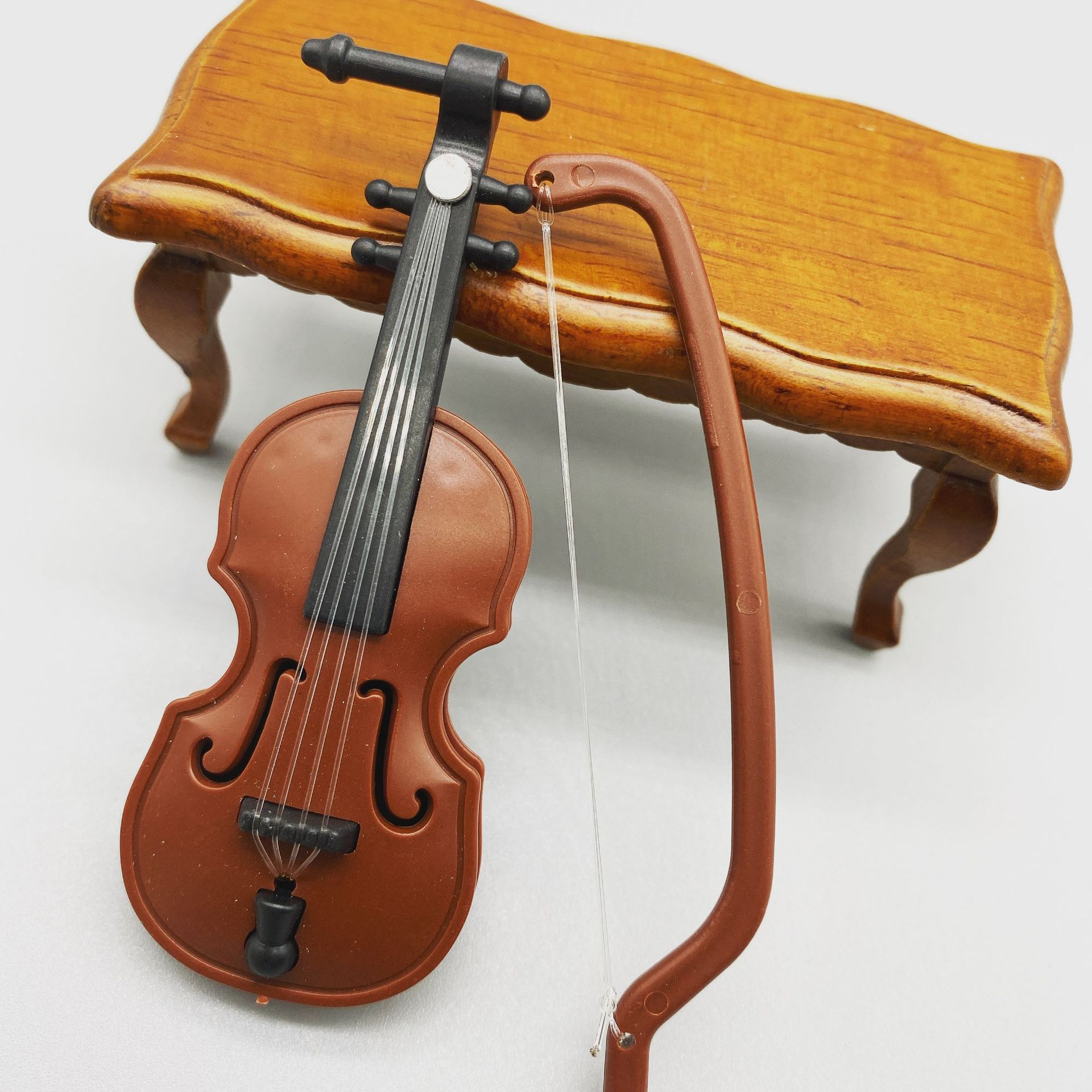 Toy top fiddle violin