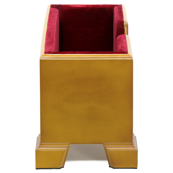 4/4 Cello Base Stand – Sturdy with Soft Lining, Natural Color