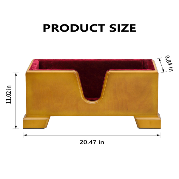 4/4 Cello Base Stand – Sturdy with Soft Lining, Natural Color