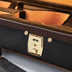 Golden Waterproof Lightweight Large Space Violin Case CT12