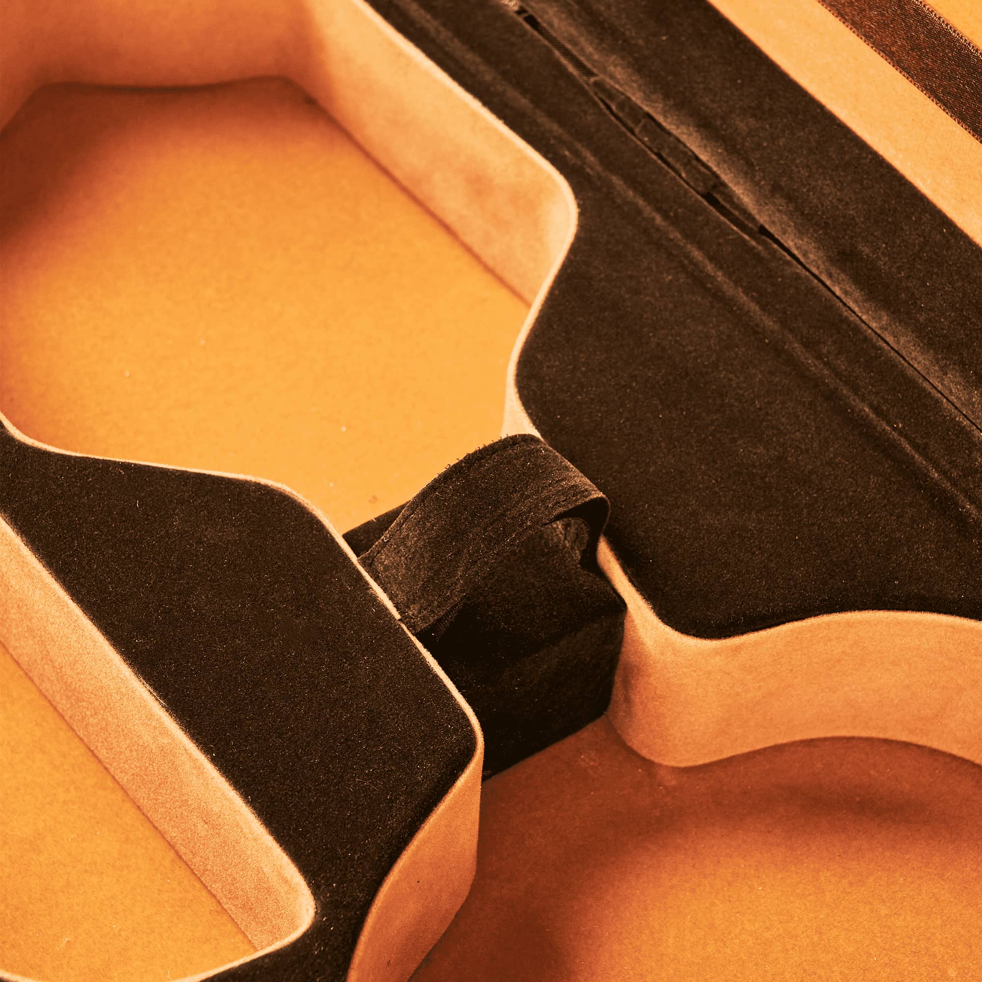 Golden Waterproof Lightweight Large Space Violin Case CT12