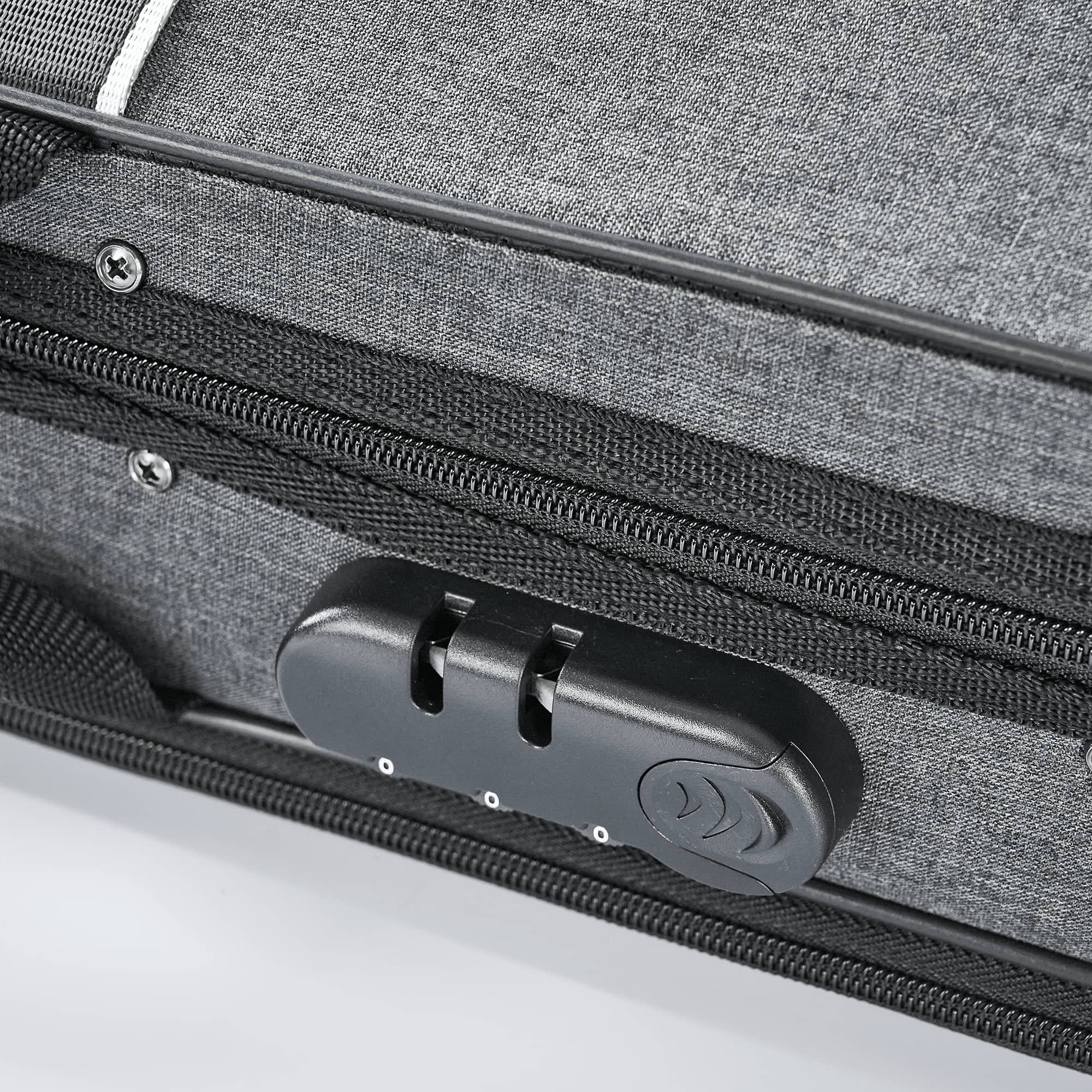 Gray Luxury Sturdy Large Space Violin Case CT19