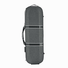 Gray Luxury Sturdy Large Space Violin Case CT19