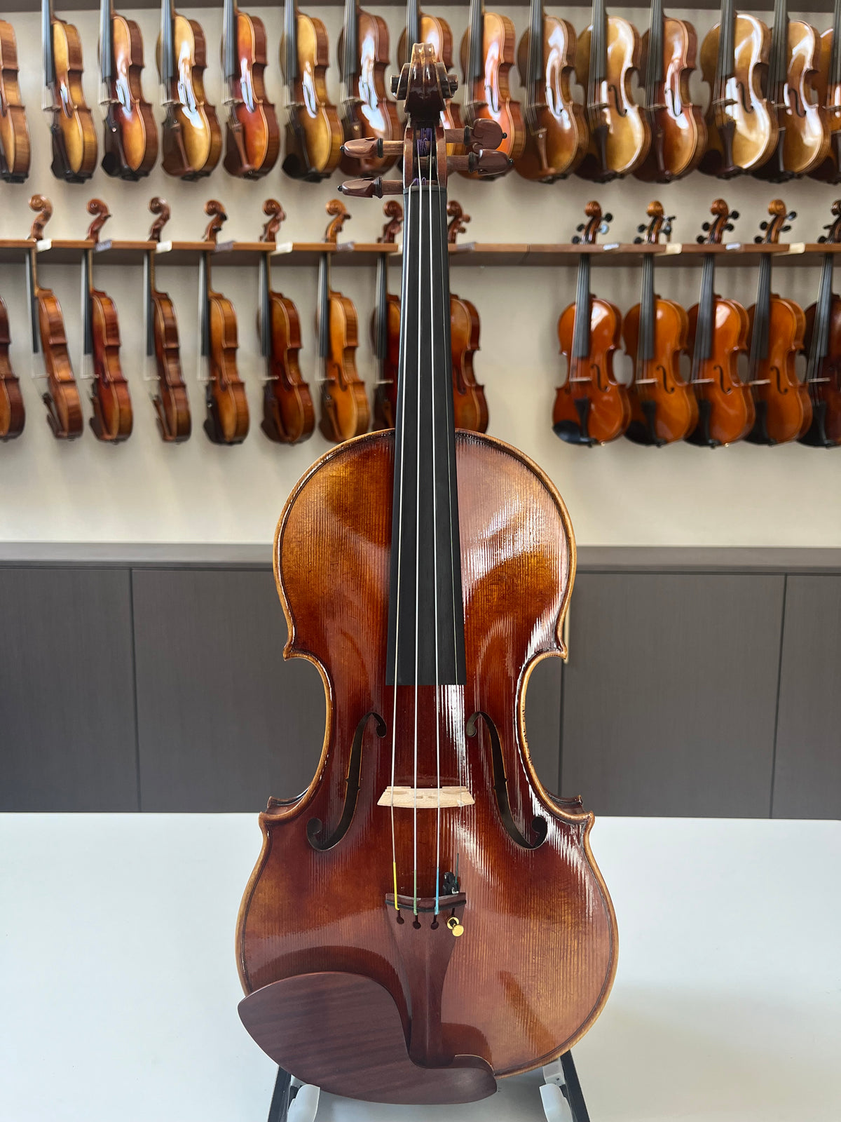 Fiddlover Premium Cannone 1743 Violin CR7016 (35 years wood)