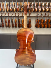 Fiddlover Strad 1715 Violin 7 sapphires 100 Years Wood CR7023