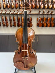 Fiddlover Antique Strad 1716 Violin CR7024 (100 years)