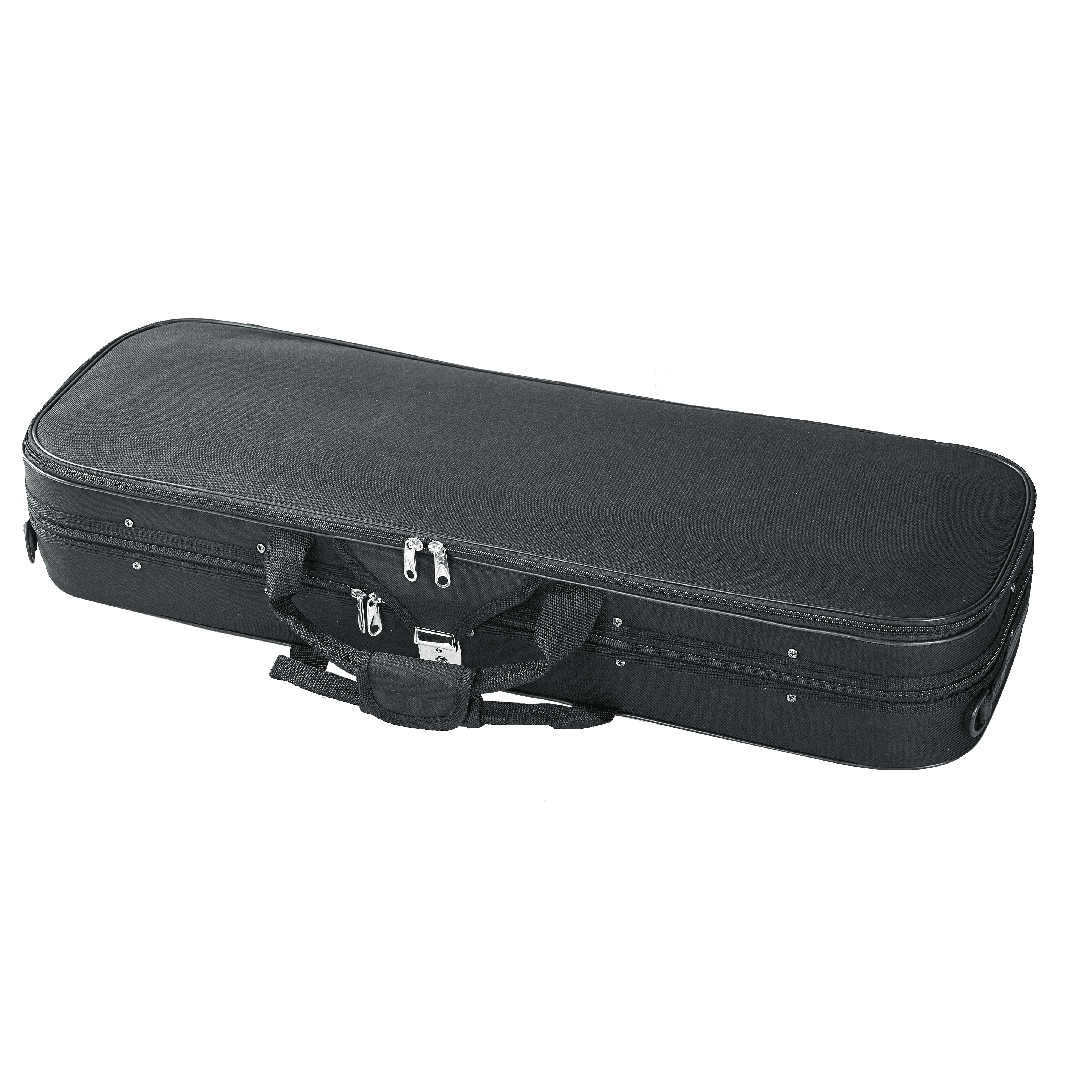 Light Oblong Violin Case CT10 Silver Button