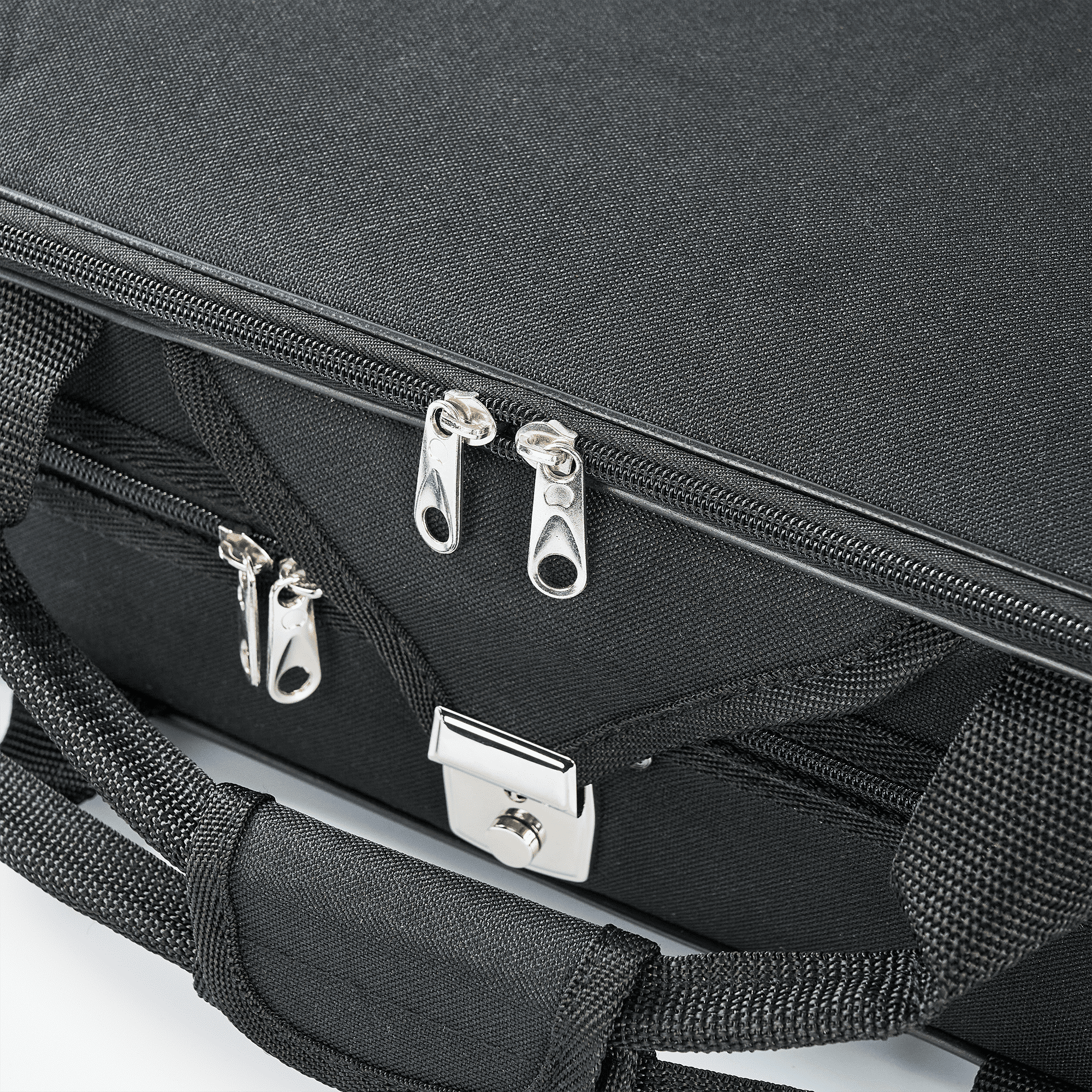 Light Oblong Violin Case CT10 Silver Button