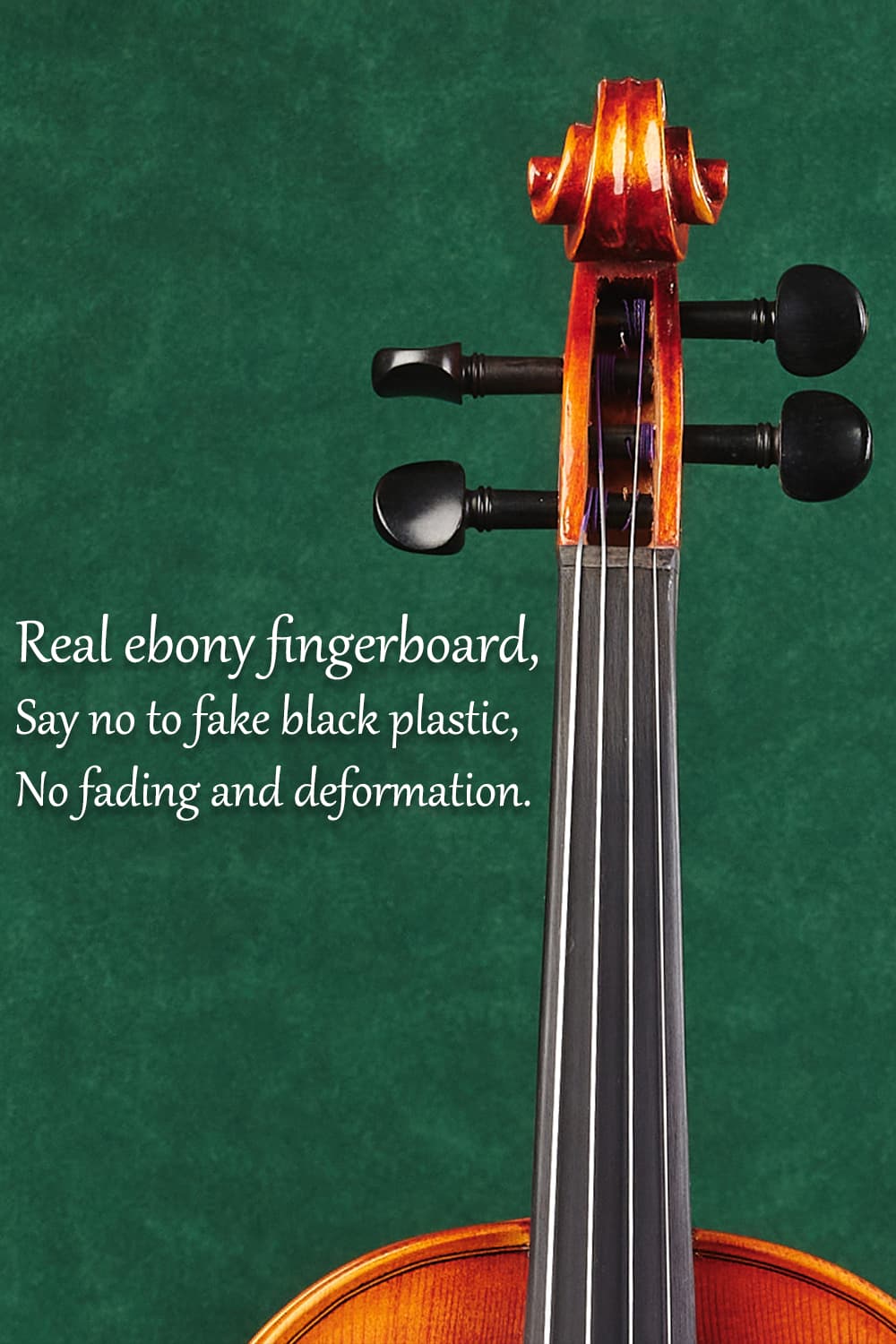 Luxury Full-Size(4/4) Beginner Violin Outfit for Adult&Student Q042 (Out of print) 6