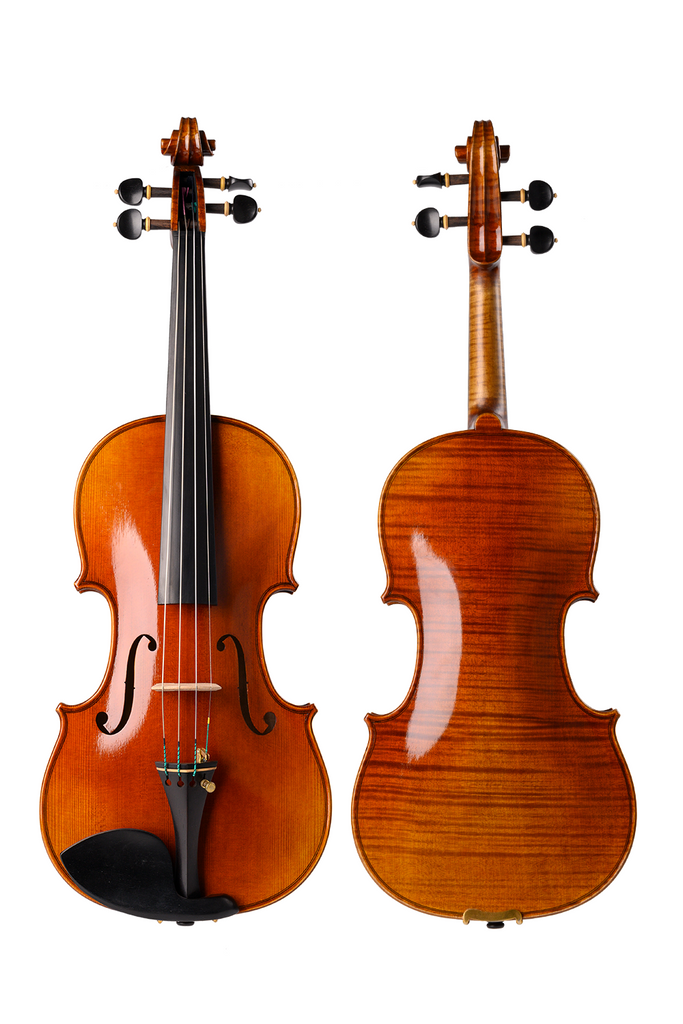 One-Piece Top Intermediate Violin Q047 | Master Handcrafted