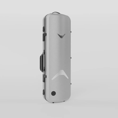 Negri Quantum Oblong Violin Case - Stone Grey/Black