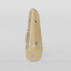 Negri Quantum Triangular Violin Case Golden Sand&Grey
