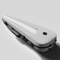 Negri Vulcano Triangular Violin Case – Pearl Silver Bentley