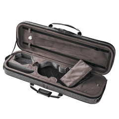 Premium Gray Velvet Violin Case CT15