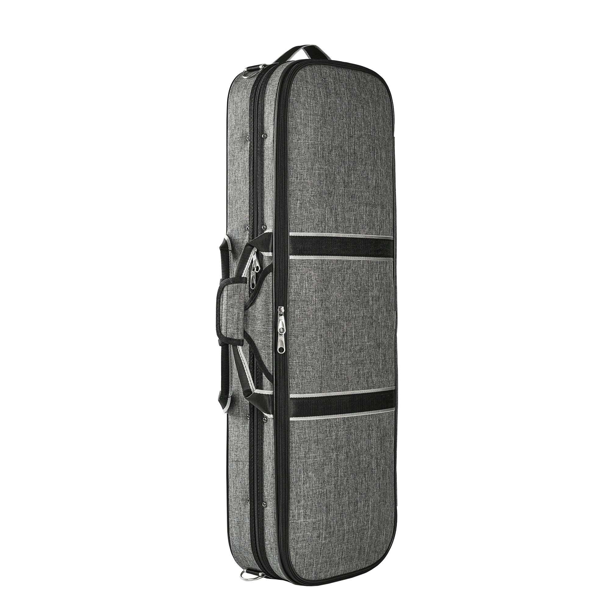 Premium Gray Velvet Violin Case CT15