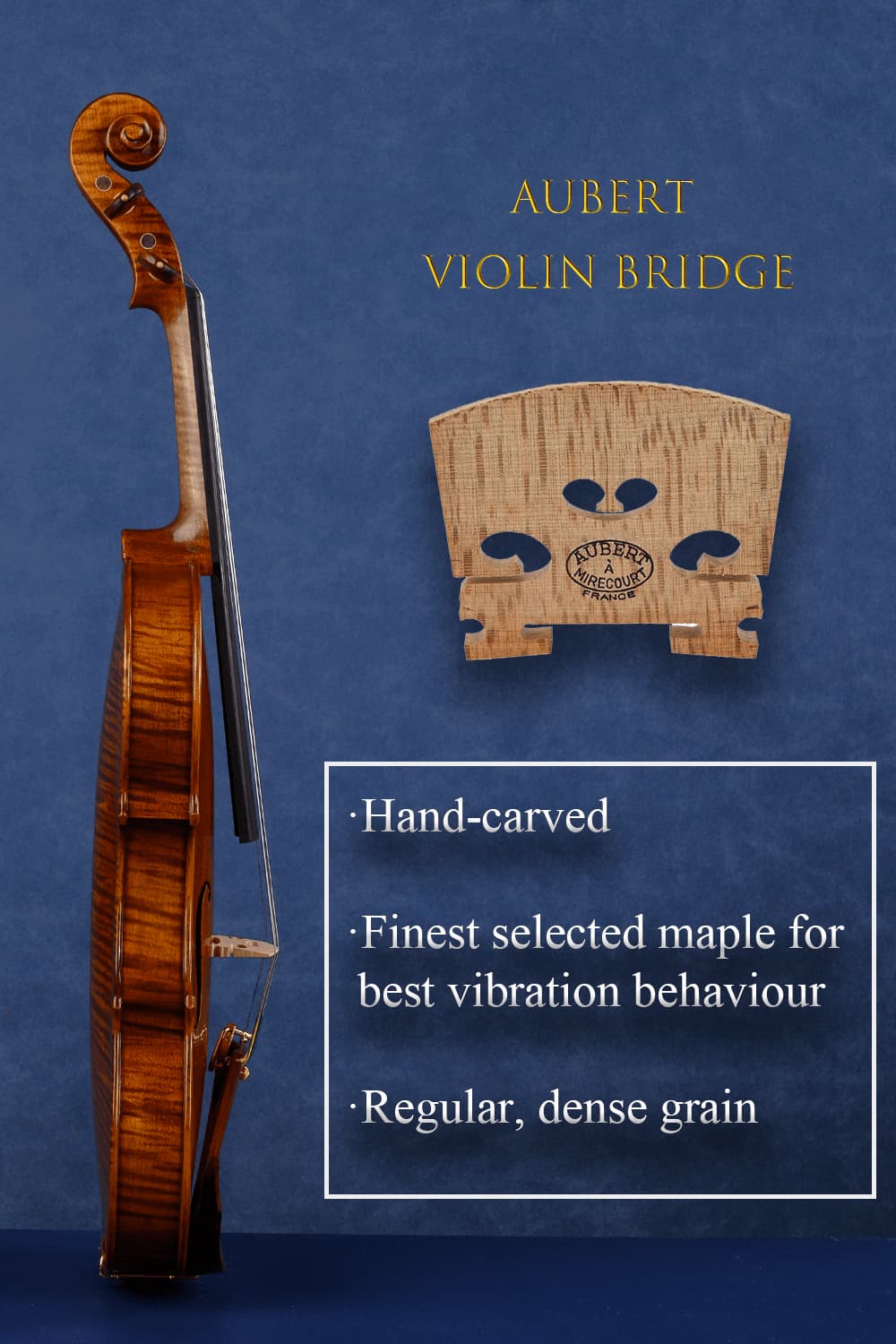 Q006 Intermediate Violin | Premium Maple & Spruce | Snakewood Fittings