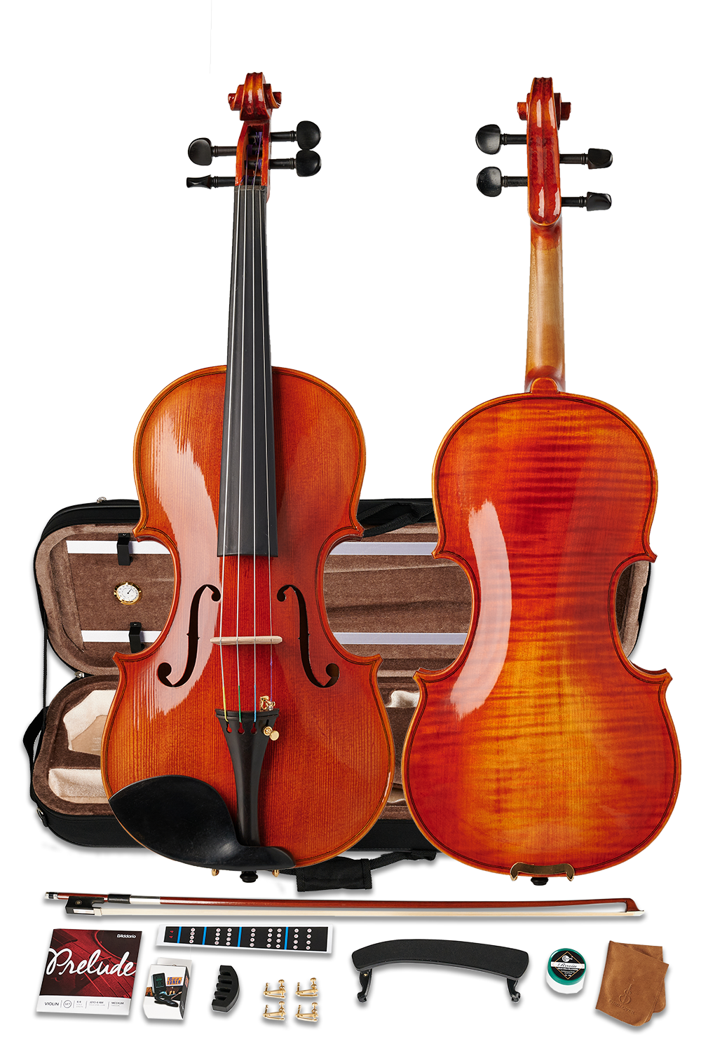 Luxury Full-Size(44) Beginner Violin Outfit for Adult&Student Q042-1