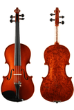 Natural Bird's Eye Maple Pattern Violin Q019