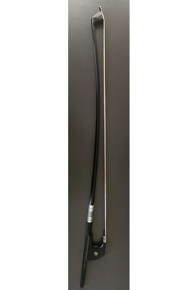 Bold Pattern Carbon Fiber German Bass Bow B226