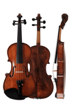 Fiddlover Hand Carved Beginner Violin Outfit L015